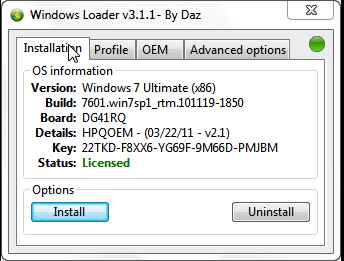 windows 10 loader activator by daz